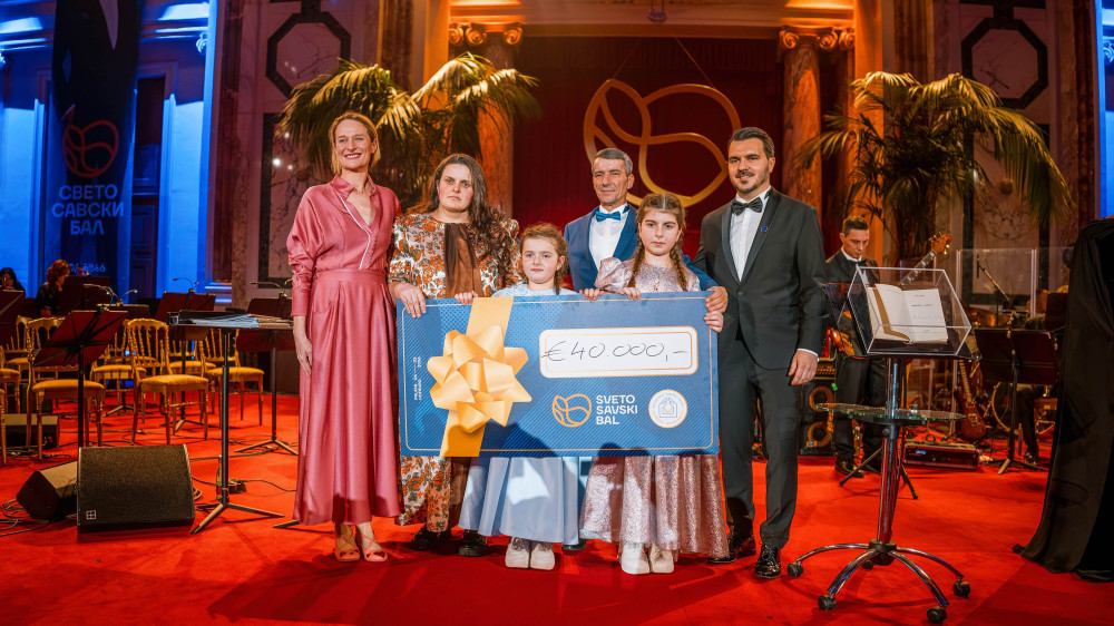 Humanitarna misija Svetosavskog bala u Beču